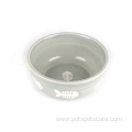 Custom Logo Cute Pet Feeding Bowl Fish Pictured